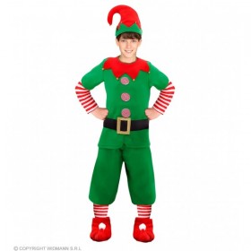 Kostīms Mazais Elfs - Ziemassvētku vecīša palīgs (104 cm/116 cm)