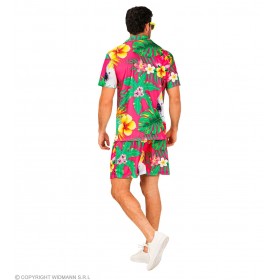 Havaiešu ballīšu komplekts (krekls, šorti), L/XL