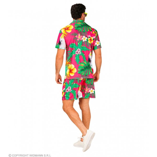 Рубшака и шорты в гавайском стиле, (L/XL)