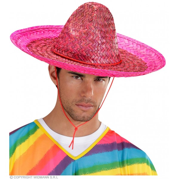Rozā sombrero, 48 cm