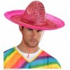 Rozā sombrero, 48 cm