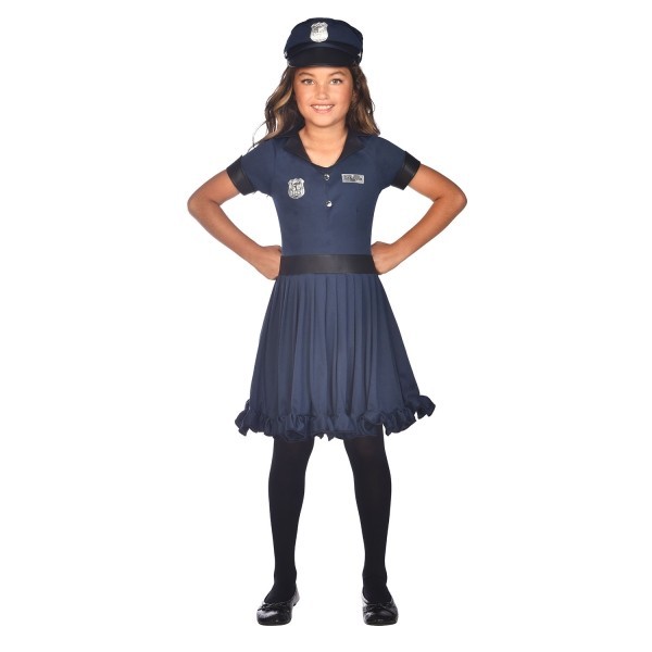 Policistes kostīms meitenēm 134 cm (8-10 gadi)