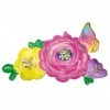Folijas hēlija balons "Beautiful Flowers & Butterfly", 93 x 48 cm, piepūšams ar hēliju
