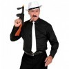 Mafija - Gangsteri - 20. gadu modes komplekts - cepure, kaklasaite, ūsas, cigārs