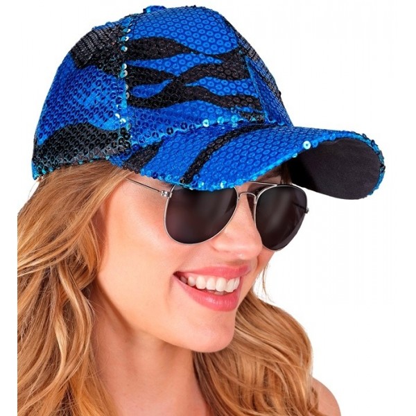 Beisbola cepurīte - Blue Waves ar pajetēm 