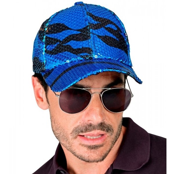Beisbola cepurīte - Blue Waves ar pajetēm