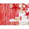 Party curtain, red, 0.9 x 2.5m 