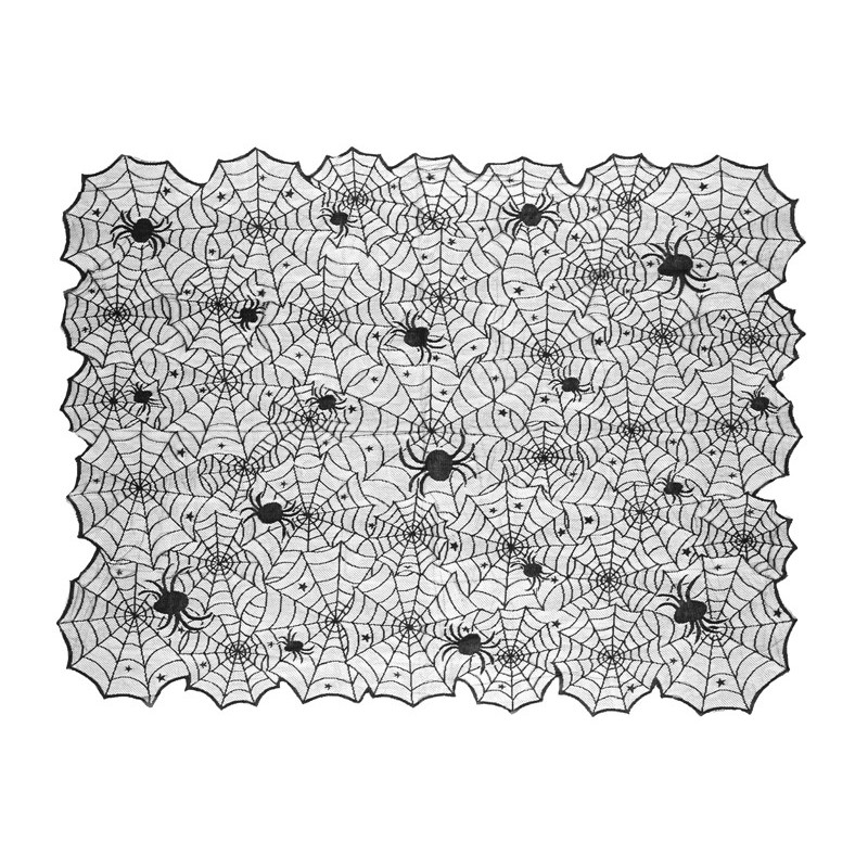 Spider Web Tablecloth, 135x180cm 