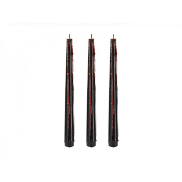 Bleeding Candles, 25cm: 1pkt/3pc. 