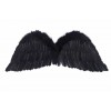 Angel's wings, black, 75 x 30cm 
