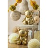 Foil Balloon Bear, 43x53 cm, gold 