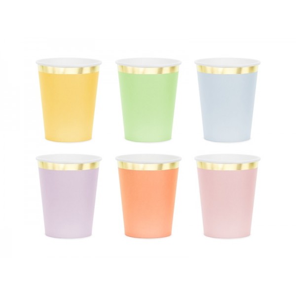 Cups, mix, 220 ml: 1pkt/6pc. 