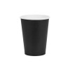 Paper Cups, black, 250ml: 1pkt/6pc. 