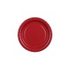 Paper Plates, dark red, 18 cm: 1pkt/6pc. 