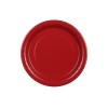 Paper Plates, dark red, 23 cm: 1pkt/6pc. 