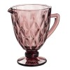 MARSALA PINK  GLASS PITCHER 1.5 L 