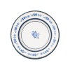 8  PLATES ROUND SHAPE CM.21 BLUE ROYAL 