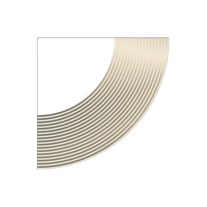 16 NAPKINS CM 33X33 ELEGANCE CHAMPAGNE 