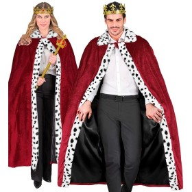 Bordo karaliskais apmetnis 140 cm 