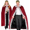 Bordo karaliskais apmetnis 140 cm 