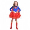 SuperGirl bērnu kostīms meitenēm 4-6/6-8 gadi