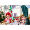 Подвесные украшения "Снежинки", перламутровые, 15-25 см 