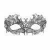 Antīka sudraba mežģīņu maska