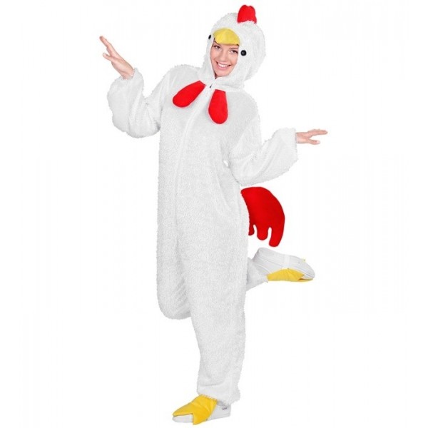 Plīša cālēna kombinezons (M/L - h 175 cm)