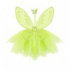 Zaļā “Maģiskā feja” (tutu, spārni, nūjiņa)