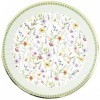 6 lielas papīra šķīvji, 33 cm, dizains "Pavasara dārzs"
