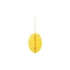 Декоративное Пасхальное яйцо из бумаги жёлтого цвета, 12 см 