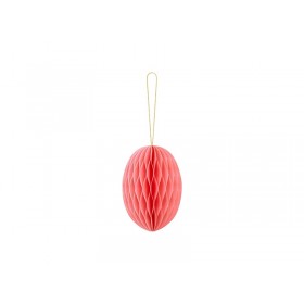 Papīra dekorācija Lieldienu Ola rozā krāsā, 12 cm 