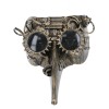 Mēra ārsta maska Steampunk stilā 