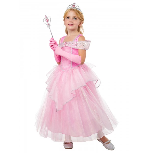 Bērnu kostīms Pink Princess, 5–6 gadi