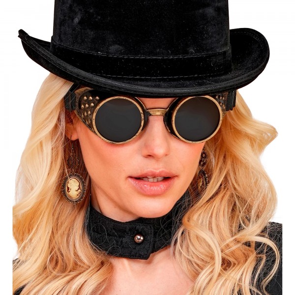 Очки Steampunk, античное золото
