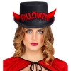 Цилиндр Halloween с красными светоотражающими рогами