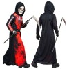 Burning Grim Reaper kostīms — 128 cm / 5-7 Years, 140 cm / 8-10 Years