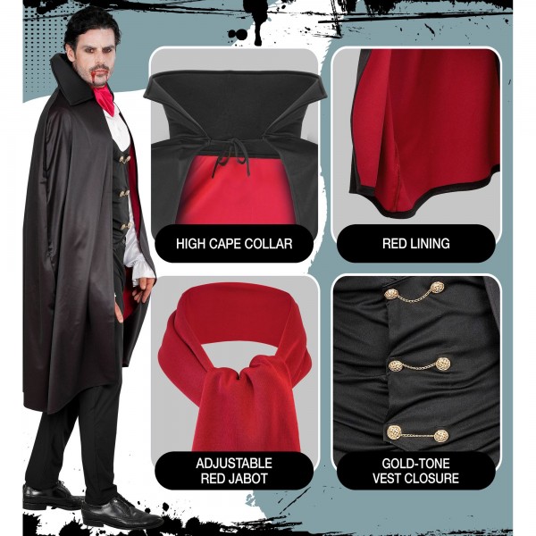 Vampīra kostīms — L/XL