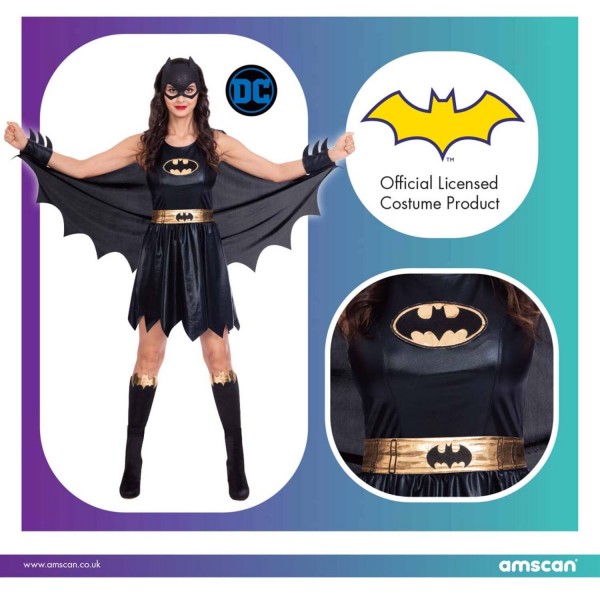 Sieviešu Batgirl Classic kostīms