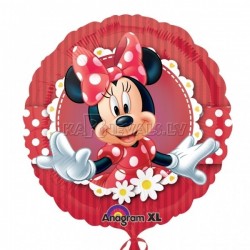 18"/45cm, folija balons  Tēma: Minnie Mouse