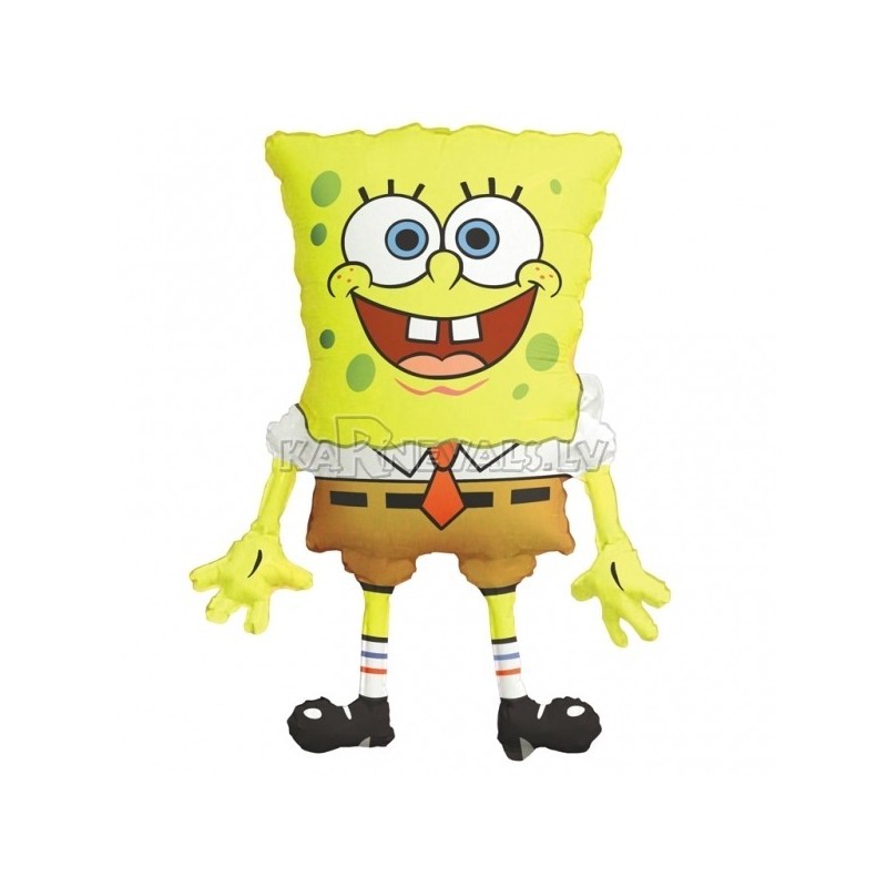 22"/56cm x 28"/71cm Superfigūre Folija Superfigūre  Tēma: SpongeBob