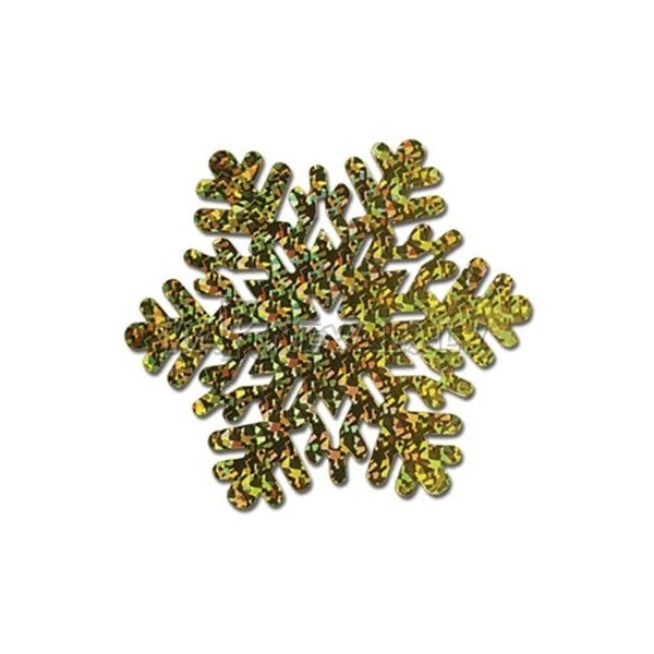 Prismatic Snowflake Cutouts 