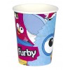 Набор  бумажных стаканчиков﻿ с рисунком. Тема - Furby, 266 ml, 8 шт