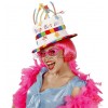Cepure ar uzrakstu "Happy Bithday", velveta