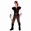  Pirata, juras dumpinieka kostims 12-14 gadu vecuma berniem, izmers 162cm. Komplekta krekls, veste, galvas lakats, josta, bikses
