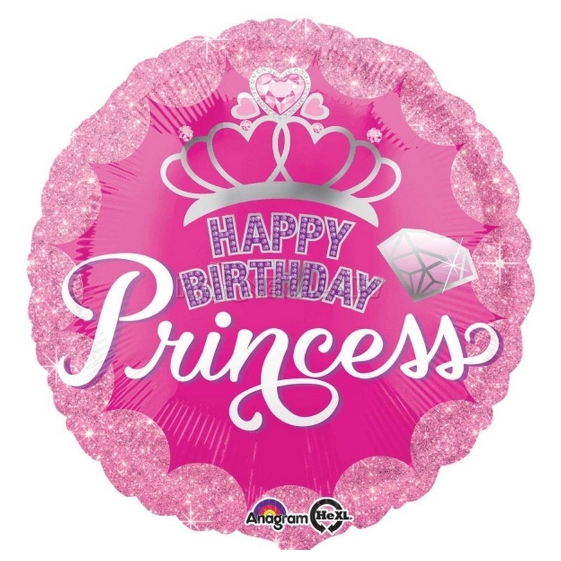 Шар из фольги Princess Crown ﻿  ﻿17"/43см﻿﻿