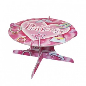 šķīvji ar attelu. Tema - Princese, 17.7 cm, 8 gab