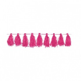 Tassel Garland Pink 3 m